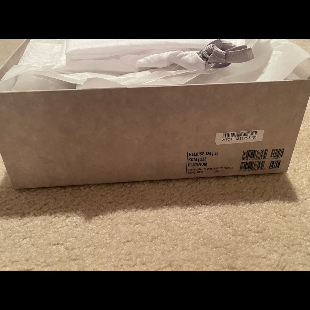 Jimmy Choo Heloise leather platform sandals 38/39 - Picture 5 of 5